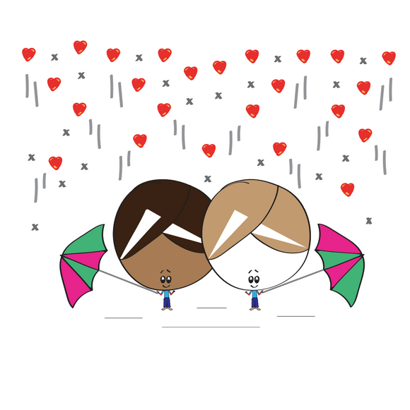 It's raining love!