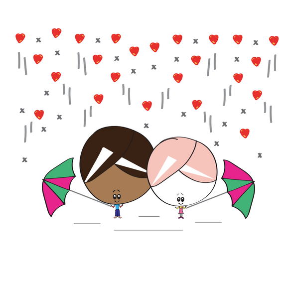 It's raining love!