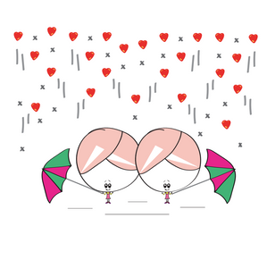 It's raining love!