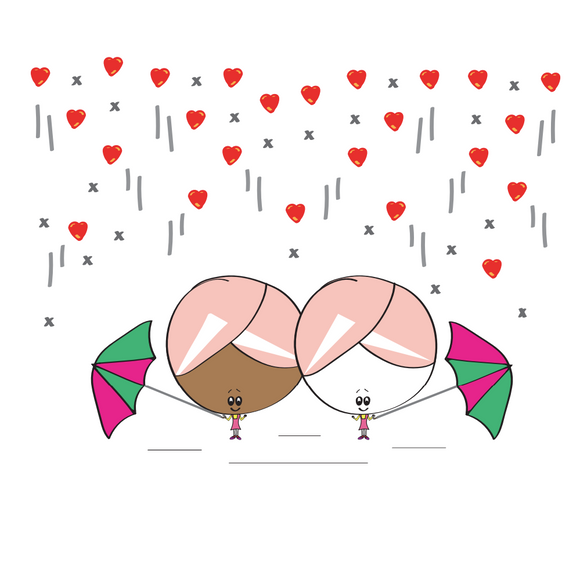 It's raining love!