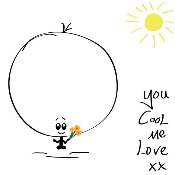 Yeah - they're cool - you know it, let them know it - with this Big Bonce - you cool, me love card.