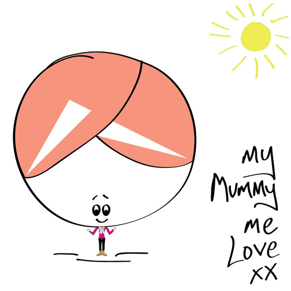 Yeah, all mums are marvellous – it doesn’t have to be Mothers’ Day to let yours know with this my mummy me love card with a splash of sunshine.