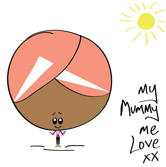 Yeah, all mums are marvellous – it doesn’t have to be Mothers’ Day to let yours know with this my mummy me love card with a splash of sunshine.