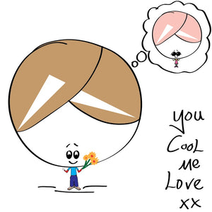 Yeah - they're cool - you know it, let them know it - with this - you cool, me love card