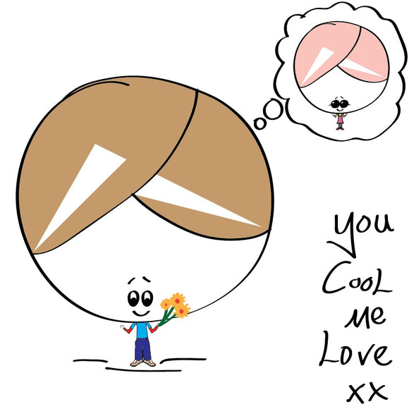Yeah - they're cool - you know it, let them know it - with this - you cool, me love card