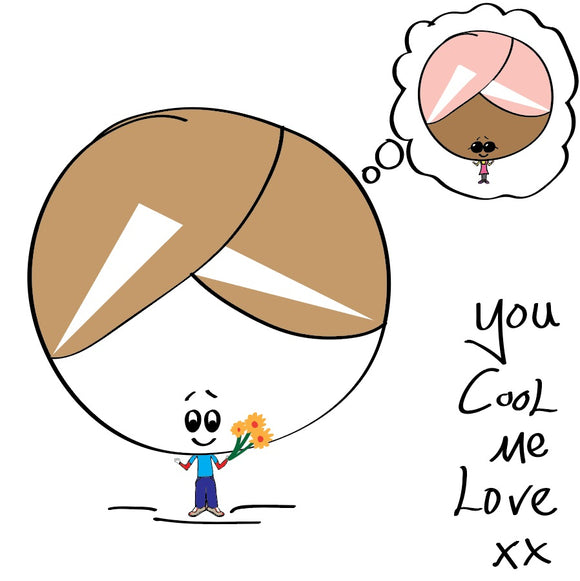 Yeah - they're cool - you know it, let them know it - with this - you cool, me love card