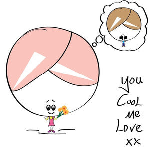 Yeah - they're cool - you know it, let them know it - with this - you cool, me love card.