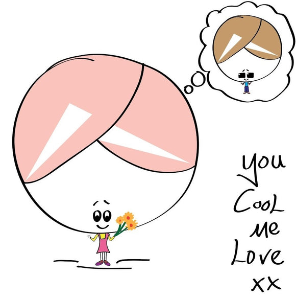 Yeah - they're cool - you know it, let them know it - with this - you cool, me love card.
