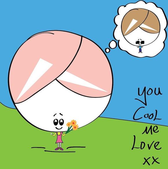 Yeah - they're cool - you know it, let them know it - with this - you cool, me love card.