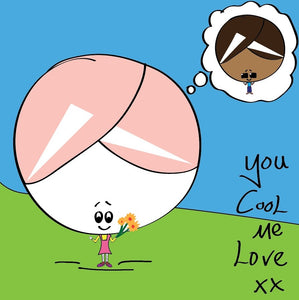 Yeah - they're cool - you know it, let them know it - with this - you cool, me love card.