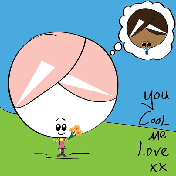 Yeah - they're cool - you know it, let them know it - with this - you cool, me love card.