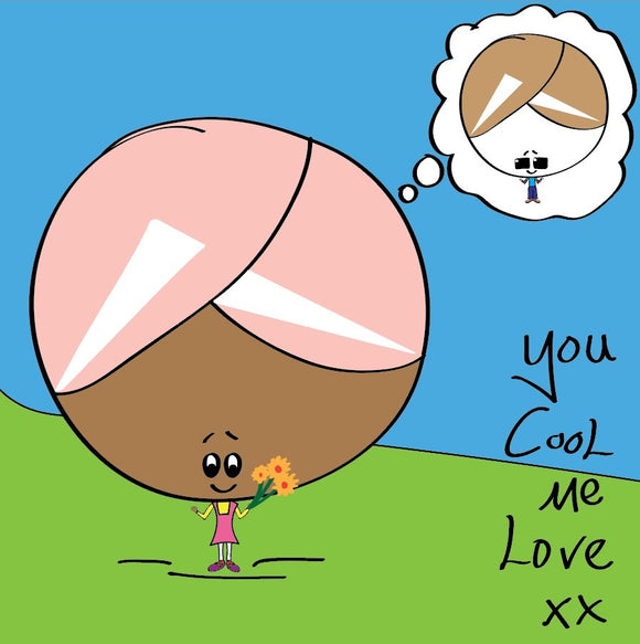 Yeah - they're cool - you know it, let them know it - with this - you cool, me love card.